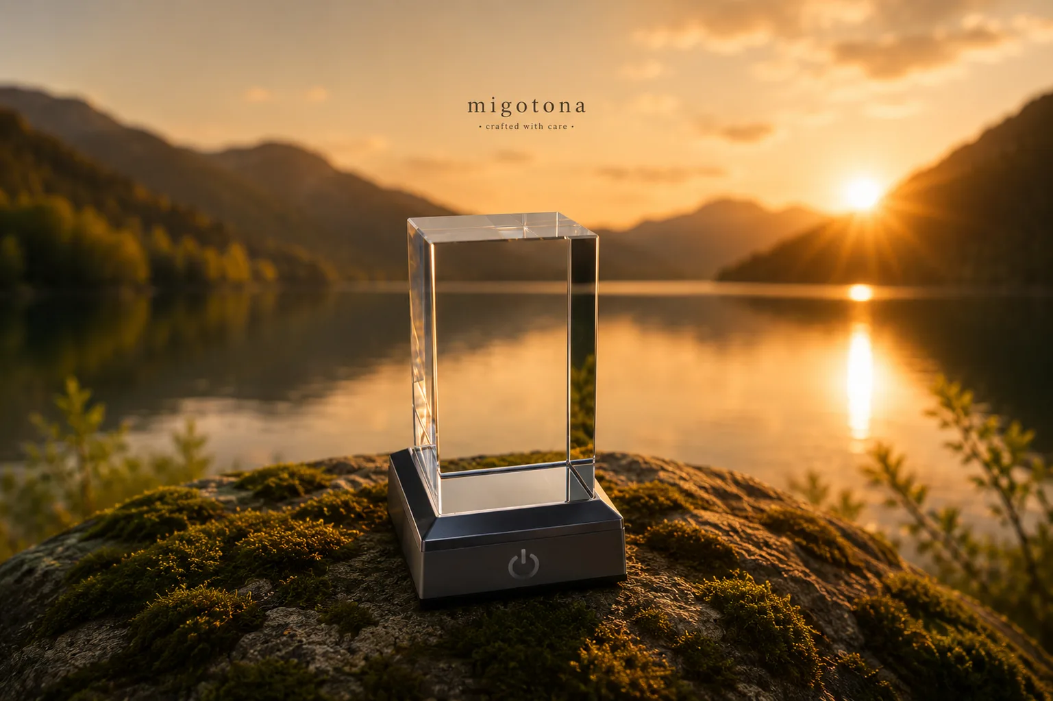LED valgusega kristalli alus — pilt 2